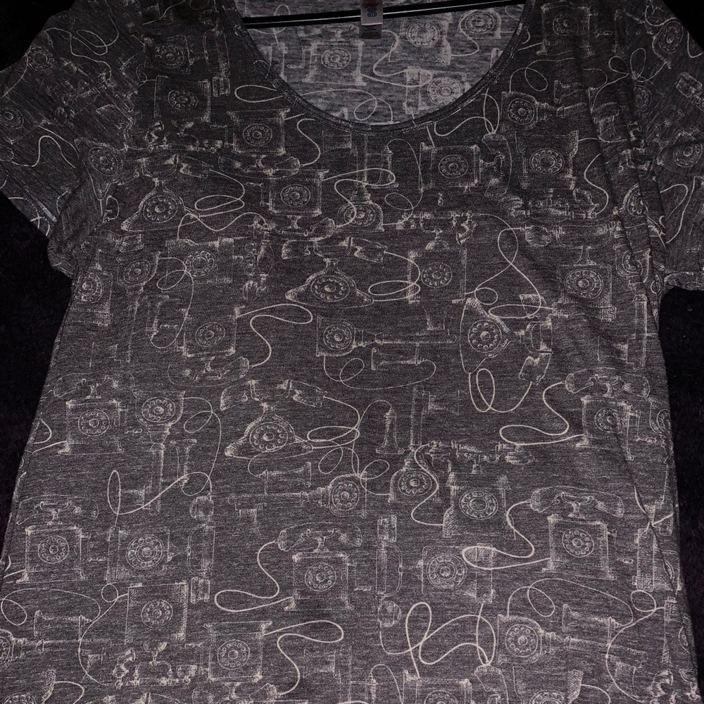 Grey/Purple Lularoe Classic -Phones